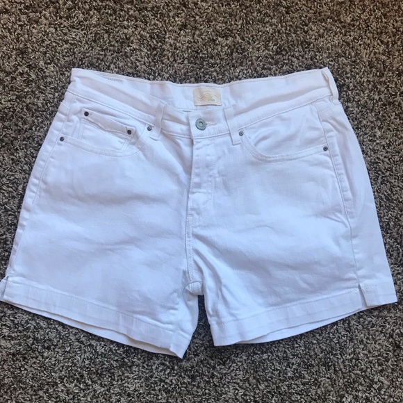 Levi's Pants - Levi’s 515 White Denim Shorts